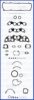 NISSA 1010174N28 Full Gasket Set, engine